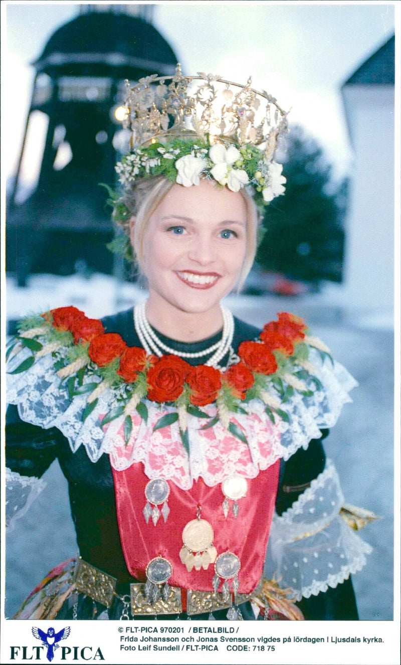 Frida Johansson and Jonas Svensson - Vintage Photograph