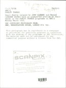 Basil and Manuel in the TV series Pang in the building - Vintage Photograph