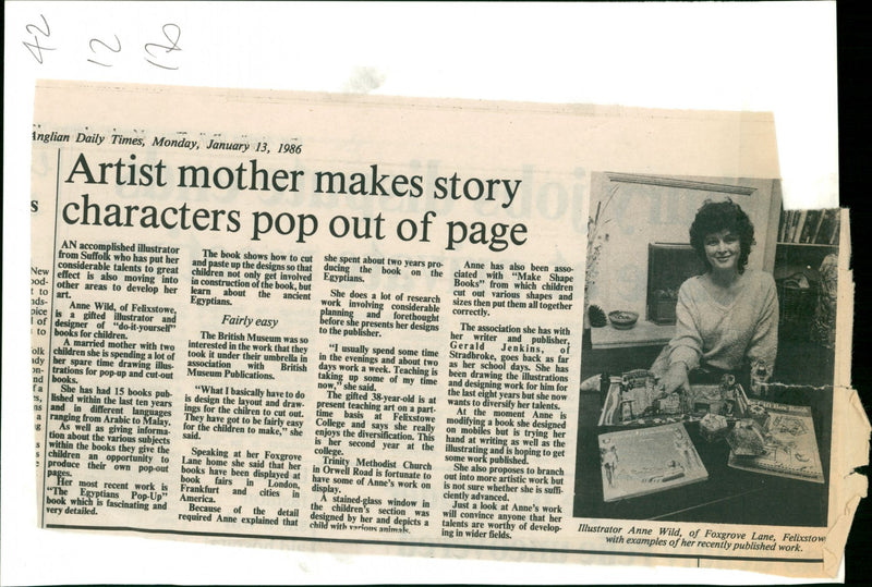 PUBLISHED SECOND BRITISH WRITER - Vintage Photograph