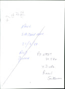 Lh RAOUL e SMITHERMAL 21/3/54 Blood BEADT DISEASE x 2 cols Raoul S - Vintage Photograph