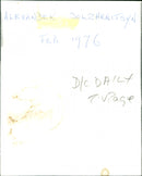 Aleksandr Solzhenitsyn - Vintage Photograph