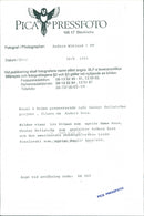 1952 SCANPIX SWEDEN STOCKHOLM FRIDA HEDBERG ROTH LINDA EXPEDITION - Vintage Photograph