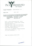 1993 SCANPIX SWEDEN STOCKHOLM FRIDA HEDBERG ROTH LINDA EXPEDITION - Vintage Photograph