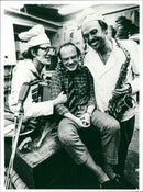 JANOS RACE MOF FOGP FRODNE MODEL PADAL DEST TARTAN FROM - Vintage Photograph