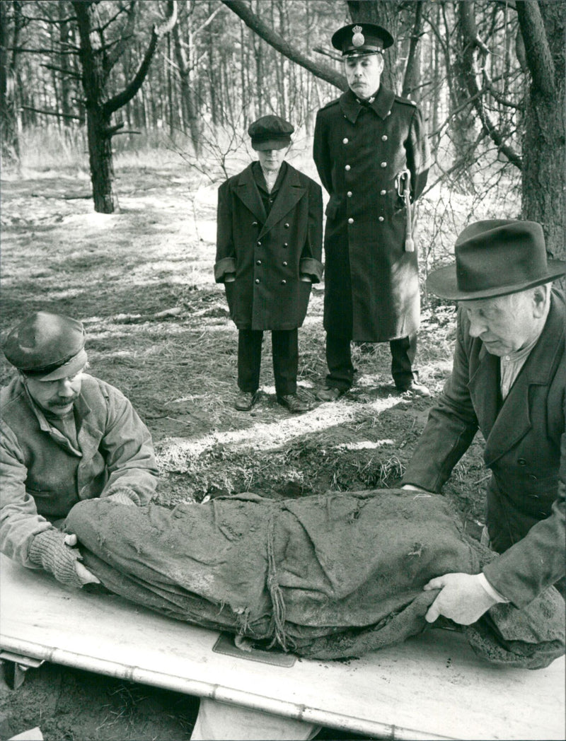 Skåne murders, TV series from 1986 - Vintage Photograph