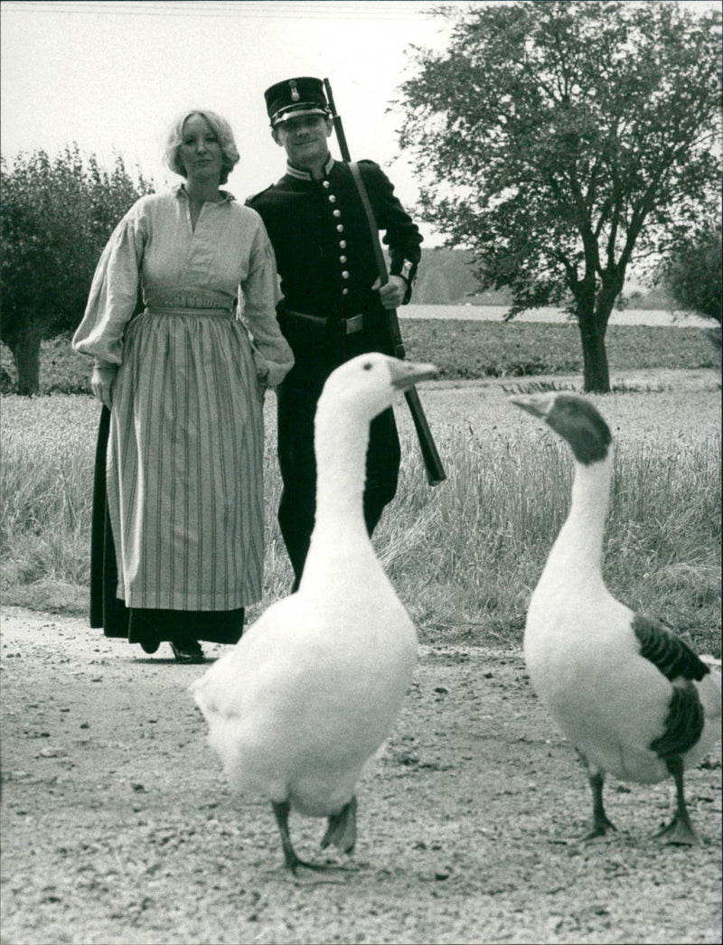 Skåne murders, TV series from 1986 - Vintage Photograph