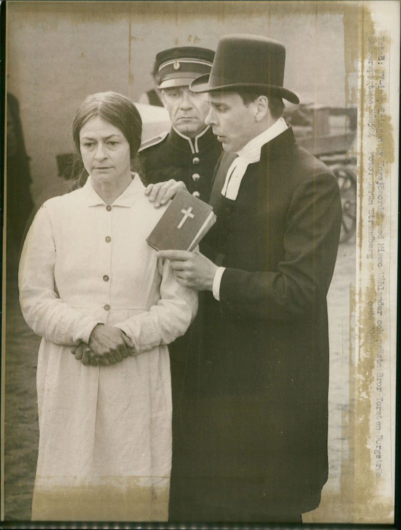 Skåne murders, TV series from 1986 - Vintage Photograph