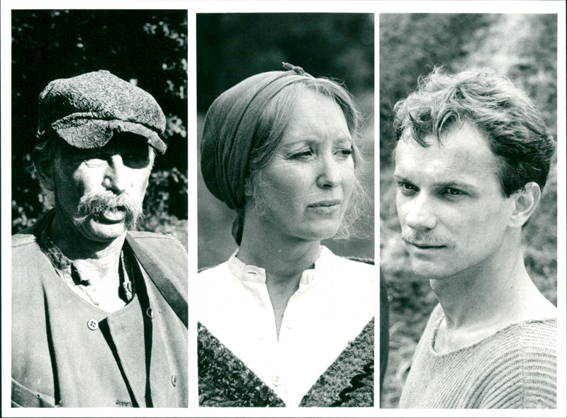 Skåne murders, TV series from 1986 - Vintage Photograph