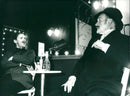 Helsingborg Theater: Christian Zell and Gunnar Öhlund. - Vintage Photograph