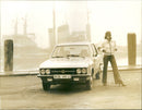 Volkswagen Sedan car - Vintage Photograph