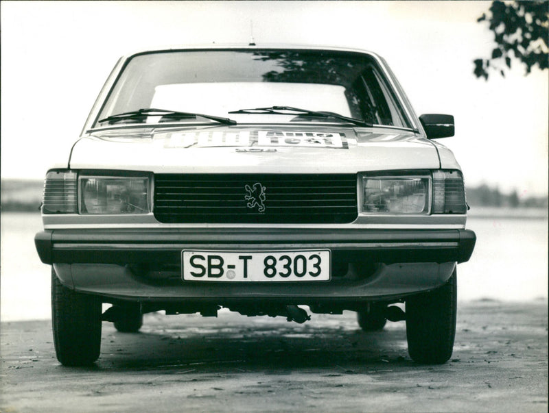 Peugeot Sedan - Vintage Photograph