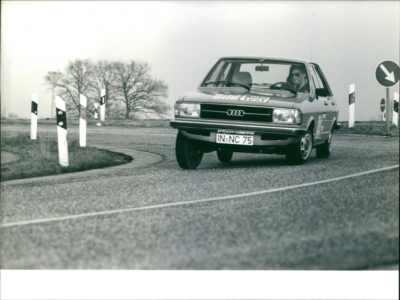 Audi Car - Vintage Photograph