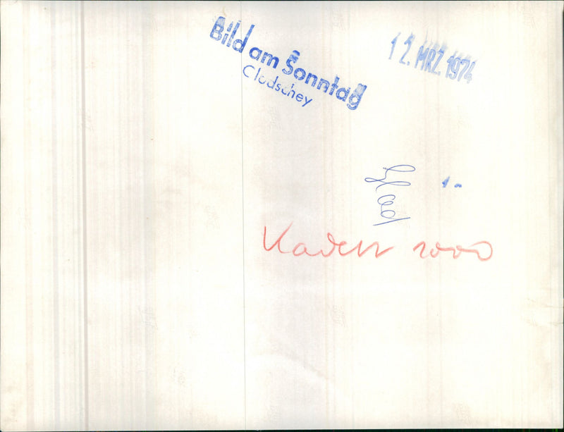 Opel Kadett - Vintage Photograph