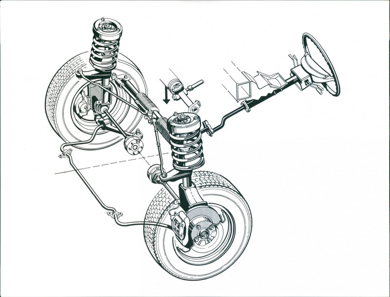 Audi 100 - Vintage Photograph