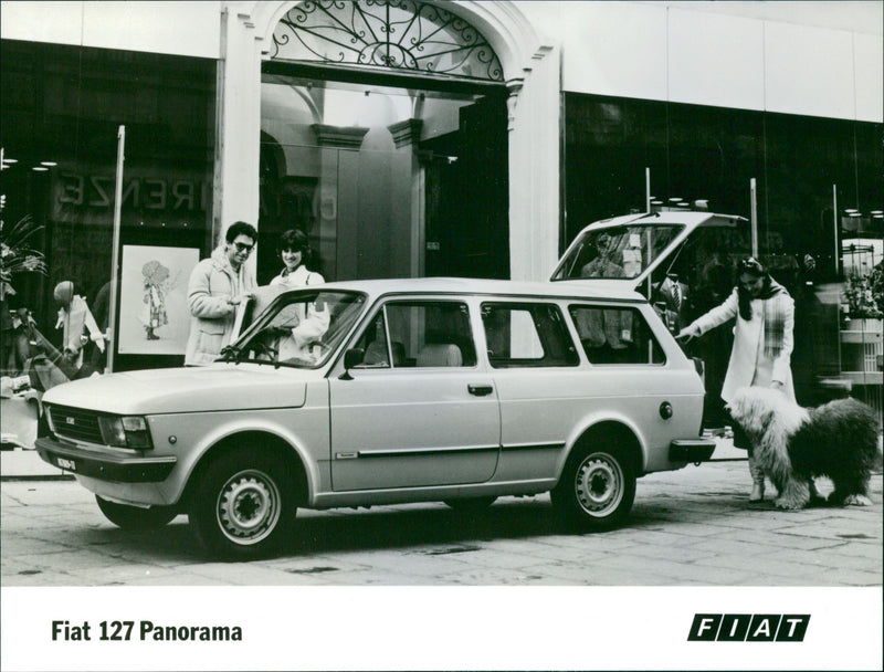 Fiat 127 Panorama - Vintage Photograph