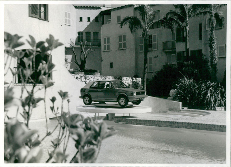 VW Golf Convertible - Vintage Photograph