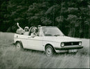 VW Golf Convertible - Vintage Photograph
