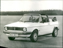 VW Golf Convertible - Vintage Photograph