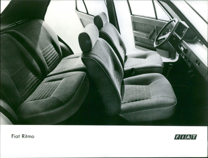 Fiat Ritmo. - Vintage Photograph