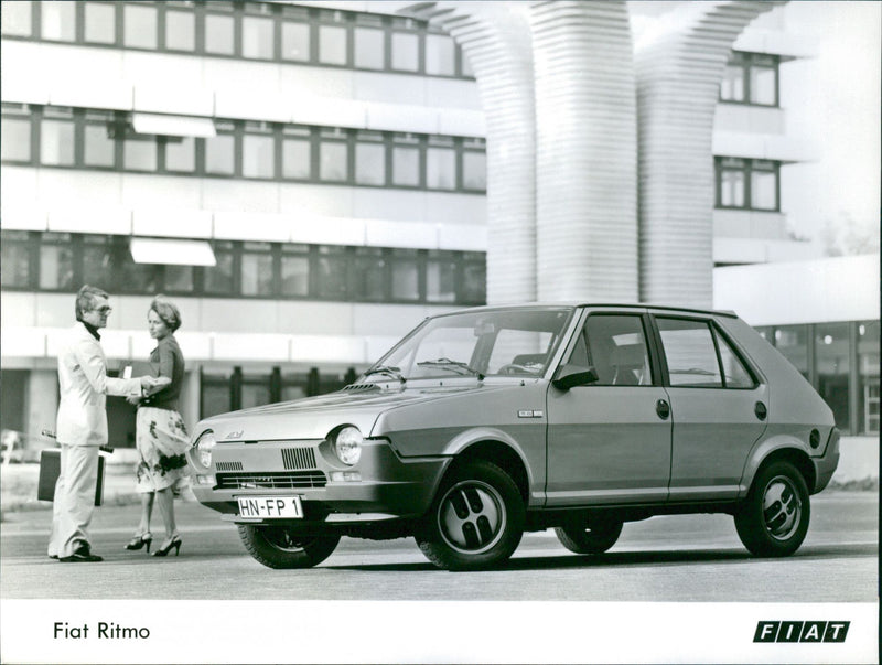 Fiat Ritmo. - Vintage Photograph