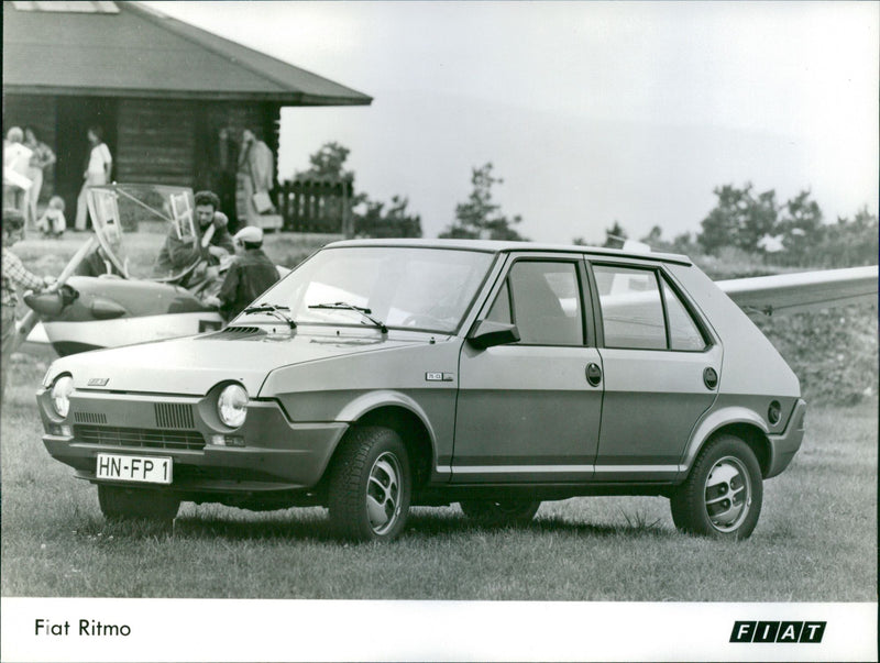 Fiat Ritmo. - Vintage Photograph