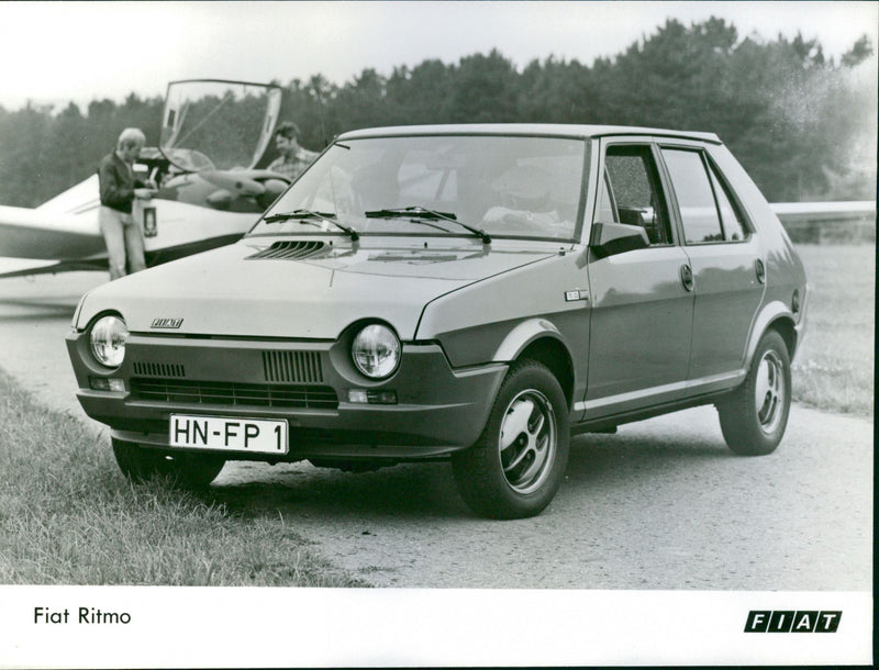 Fiat Ritmo. - Vintage Photograph