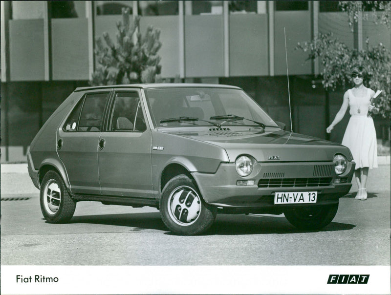 Fiat Ritmo. - Vintage Photograph