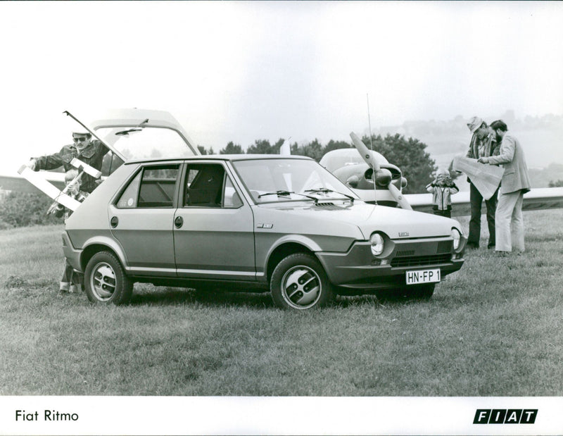 Fiat Ritmo. - Vintage Photograph