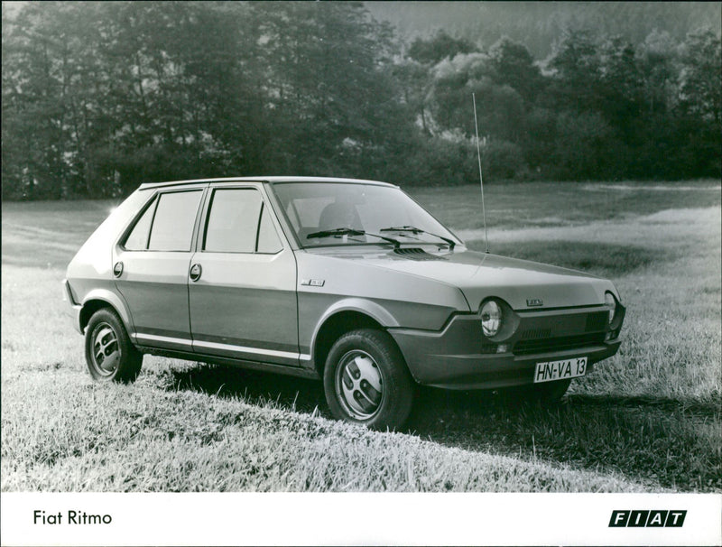 Fiat Ritmo. - Vintage Photograph