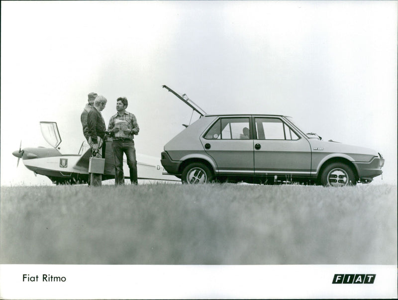 Fiat Ritmo. - Vintage Photograph