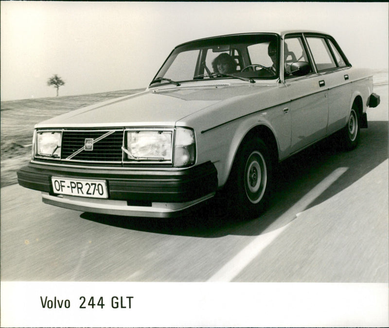 Volvo 244 GLT - Vintage Photograph