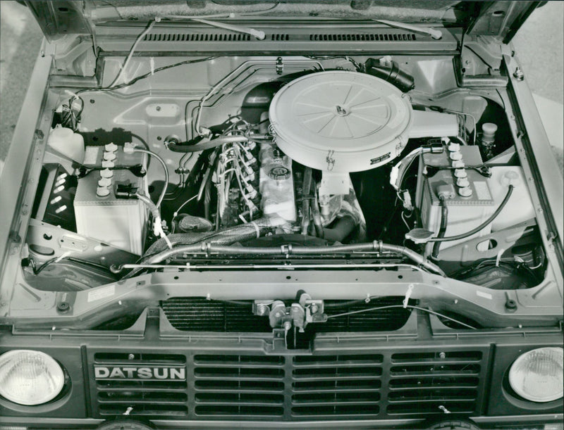 Datsun Bluebird Diesel Limousine - Vintage Photograph