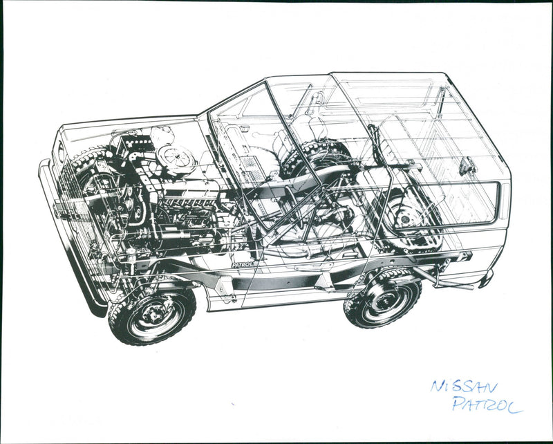 Datsun. - Vintage Photograph