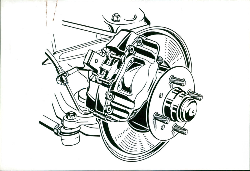 Opel Sketch - Vintage Photograph
