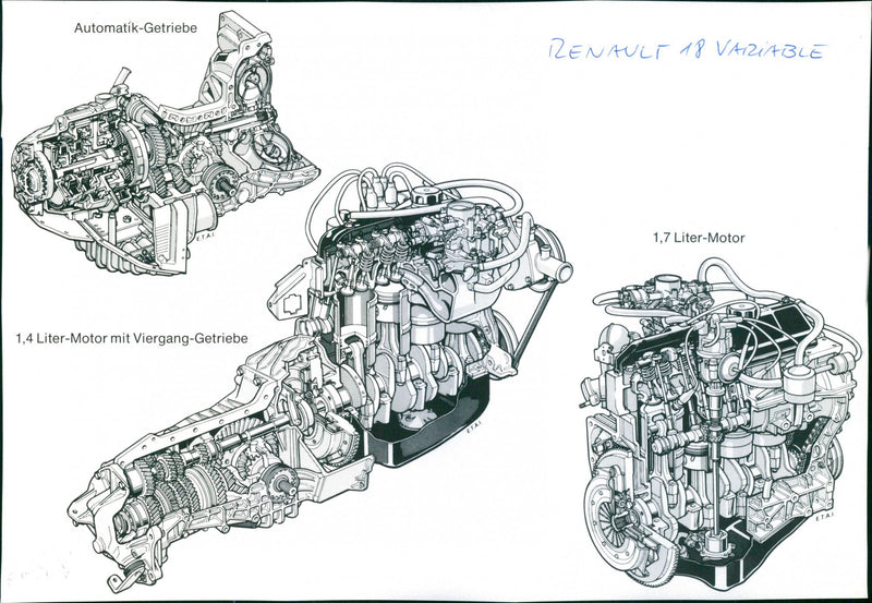 Renault 18 variable - Vintage Photograph