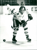 Guy Lafleur, Canadian ice hockey player - Vintage Photograph