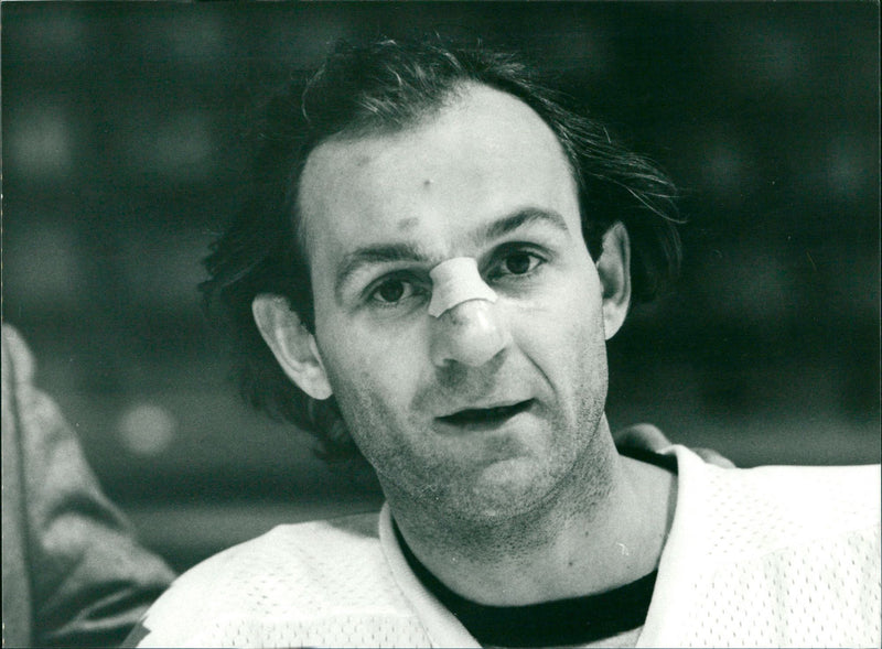 Guy Lafleur, Canadian ice hockey player - Vintage Photograph