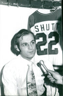 Guy Lafleur, Canadian ice hockey player - Vintage Photograph