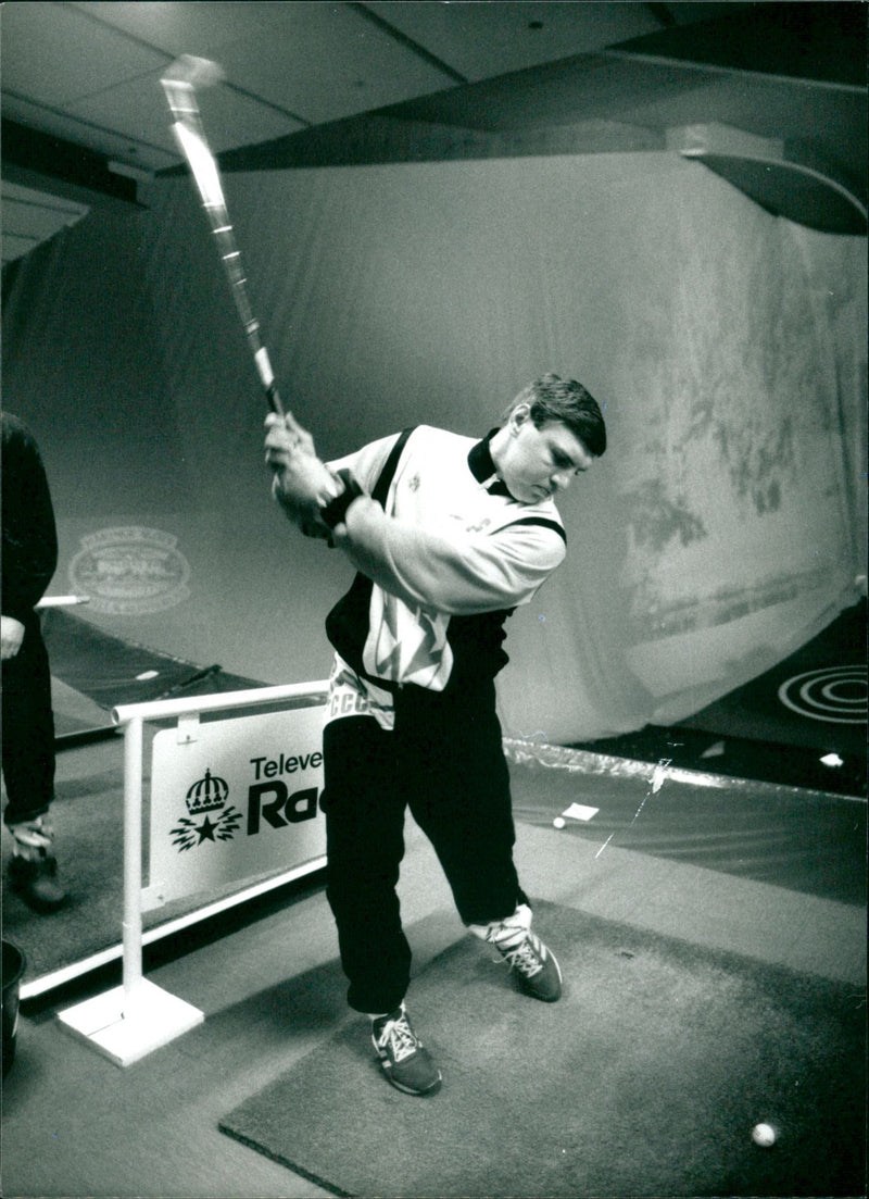 Vladimir Krutov, Hockey player - Vintage Photograph