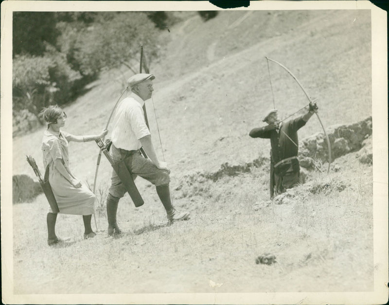 archery Competitions - Vintage Photograph