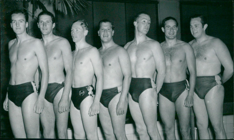 Water polo - Vintage Photograph