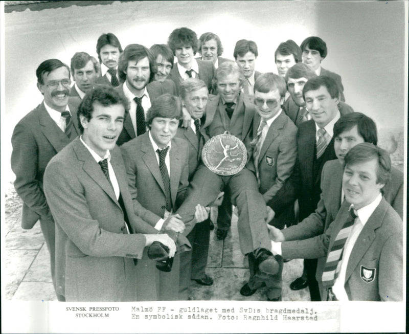 Malmö FF Football Team - Vintage Photograph