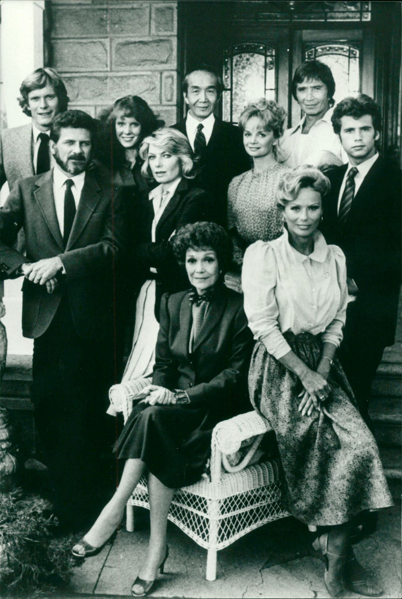 TV series Falcon Crest - Vintage Photograph