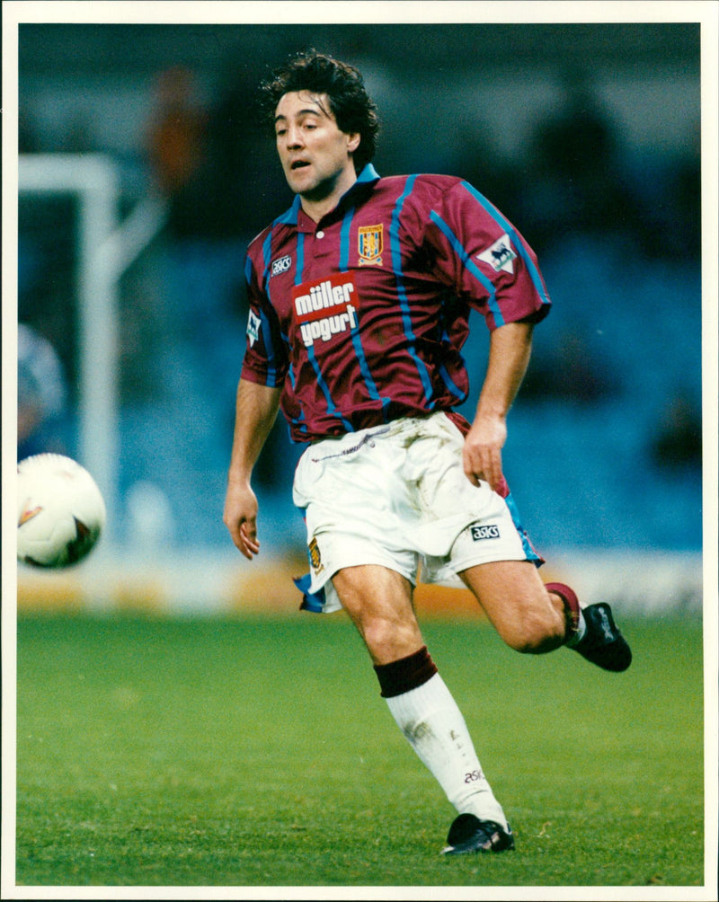 Dean Saunders, Football Player - Vintage Photograph