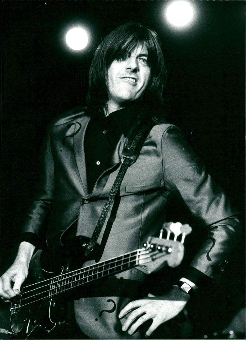 Nick Lowe, Musician - Vintage Photograph