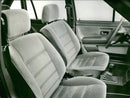 Front Seat of Volkswagen Santana - Vintage Photograph