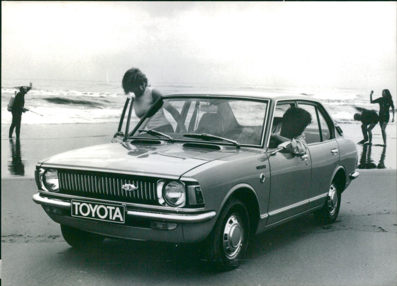 Toyota Corolla 1200 Sedan Deluxe 1972 - Vintage Photograph
