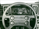 Steering wheel of the New Volkswagen Scirocco 1981 - Vintage Photograph