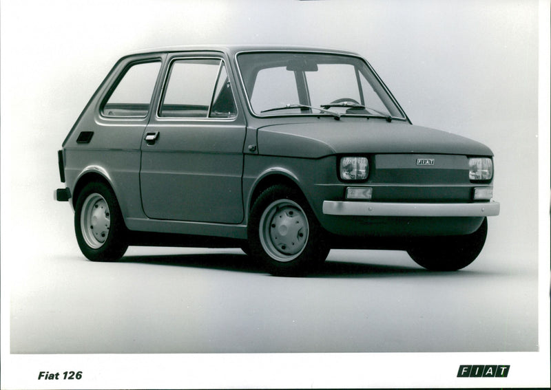 Fiat 126 - Vintage Photograph