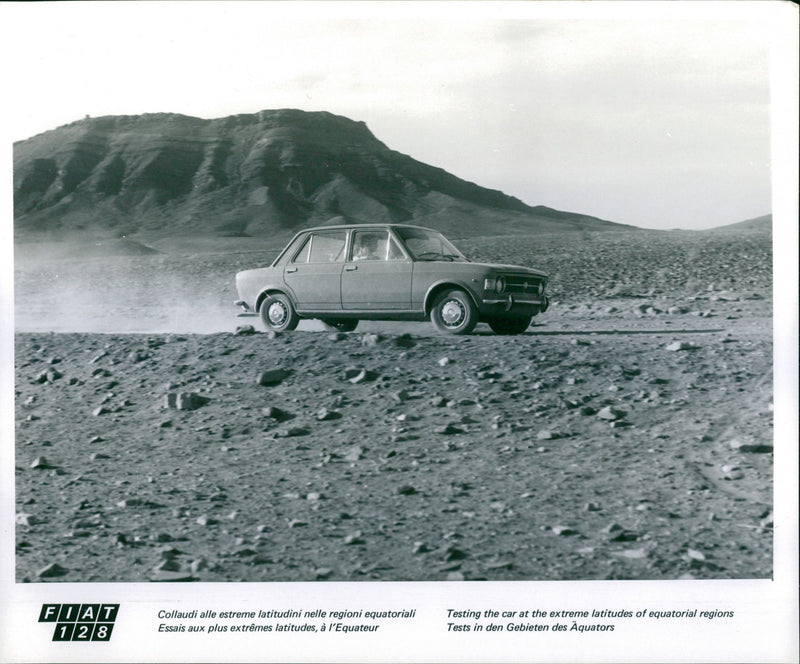 FIAT 128 - Vintage Photograph